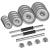 GANTERE REGLABILE CU VALIZA TOTAL 30KG REBEL ACTIVE EuroGoods Quality