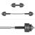 GANTERE REGLABILE CU VALIZA TOTAL 15KG REBEL ACTIVE EuroGoods Quality