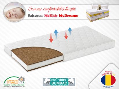 Saltea Fibra Cocos MyKids MyDreams II 120x60x10 (cm) GreatGoods Plaything