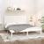 Cadru de pat Super King, alb, 180x200 cm, lemn masiv GartenMobel Dekor