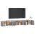 Dulapuri TV montate pe perete 3 buc. gri sonoma 100x34,5x40 cm GartenMobel Dekor