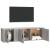 Set dulapuri TV, 2 piese, gri sonoma, lemn prelucrat GartenMobel Dekor