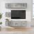 Set comode TV, 7 piese, gri sonoma, lemn compozit GartenMobel Dekor