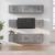 Set dulap TV, 8 piese, gri sonoma, lemn prelucrat GartenMobel Dekor
