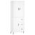 Dulap înalt, alb, 69,5x34x180 cm, lemn compozit GartenMobel Dekor
