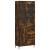 Dulap înalt, stejar fumuriu, 69,5x34x180, lemn compozit GartenMobel Dekor