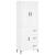 Dulap înalt, alb, 69,5x34x180 cm, lemn compozit GartenMobel Dekor