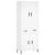 Dulap înalt, alb, 69,5x34x180 cm, lemn compozit GartenMobel Dekor