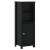 Set mobilier baie, 3 piese, „BERG” , negru, lemn masiv de pin GartenMobel Dekor