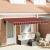 Cortina Retractabilă Galben și portocaliu și alb 3.5 x 2 m GartenMobel Dekor