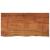 Blat masă 80x40x3,8 cm dreptunghiular lemn acacia margine vie GartenMobel Dekor