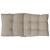Perne scaun cu spătar mic, 4 buc., gri taupe, textil oxford GartenMobel Dekor