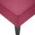 Sezlong cu cotiera dreapta Wine Red Velvet GartenMobel Dekor