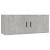 Dulap TV montat pe perete, gri beton, 100x34,5x40 cm GartenMobel Dekor