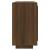 Dulap, stejar maro, 80x40x75 cm, lemn prelucrat GartenMobel Dekor
