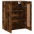 Dulap pe perete, stejar afumat, 69,5x34x90 cm, lemn prelucrat GartenMobel Dekor