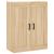 Dulap TV pe perete stejar sonoma, 69,5x34x90 cm, lemn prelucrat GartenMobel Dekor