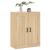 Dulap TV pe perete stejar sonoma, 69,5x34x90 cm, lemn prelucrat GartenMobel Dekor