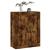 Dulap pe perete, stejar afumat, 69,5x34x90 cm, lemn prelucrat GartenMobel Dekor
