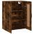 Dulap pe perete, stejar afumat, 69,5x34x90 cm, lemn prelucrat GartenMobel Dekor