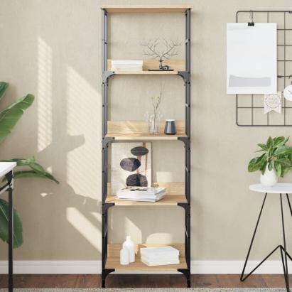 Bibliotecă, stejar sonoma, 50x33x153 cm, lemn prelucrat GartenMobel Dekor