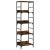 Bibliotecă, stejar fumuriu, 50x33x153 cm, lemn prelucrat GartenMobel Dekor