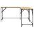 Birou, stejar sonoma, 149x149x75 cm, lemn prelucrat GartenMobel Dekor