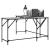 Birou, gri sonoma, 149x149x75 cm, lemn prelucrat GartenMobel Dekor