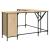 Birou, stejar sonoma, 141x141x75 cm, lemn prelucrat GartenMobel Dekor
