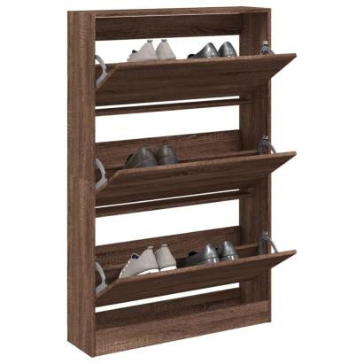 Pantofar, stejar maro, 80x21x125,5 cm, lemn compozit GartenMobel Dekor