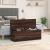 Cutie de depozitare, stejar maro, 102x35x35 cm, lemn prelucrat GartenMobel Dekor