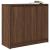 Bufetă Stejar maro 85x34x76 cm Lemn prelucrat GartenMobel Dekor