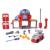PATRULA CATELUSILOR STATIE DE POMPIERI INTERACTIVA CU ACCESORII SI FIGURINA MARSHALL SuperHeroes ToysZone