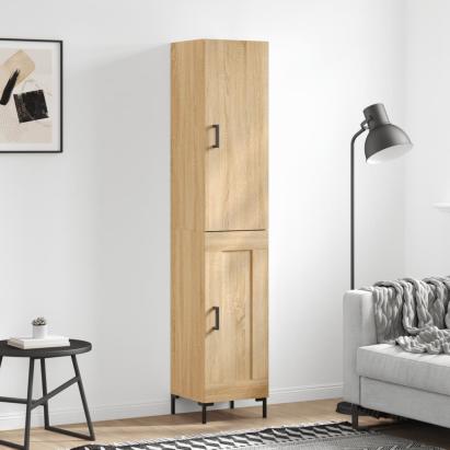 Dulap înalt, stejar sonoma, 34,5x34x180 cm, lemn prelucrat GartenMobel Dekor