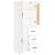 Dulap înalt, alb, 69,5x34x180 cm, lemn compozit GartenMobel Dekor