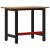 Banc lucru maro deschis 100x60x81,5 cm lemn masiv stejar GartenMobel Dekor