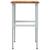 Banc lucru maro 100x60x(71,5-98)cm lemn masiv stejar GartenMobel Dekor