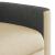 Fotoliu rabatabil electric, crem, material textil GartenMobel Dekor