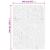 Covor "IZA" aspect scandinav, cu fire scurte, crem, 240x340 cm GartenMobel Dekor