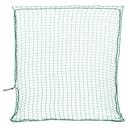 Plasă de remorcă cu funie elastică, verde, 4x4 m, PP GartenMobel Dekor