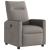 Fotoliu rabatabil, gri taupe, material textil GartenMobel Dekor