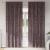 Draperie cu perdele 2 pcs Maro 260 x 140 cm Catifea GartenMobel Dekor