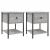 Noptiere, 2 buc., gri sonoma, 34x35,5x45 cm, lemn compozit GartenMobel Dekor