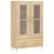 Dulap înalt, stejar Sonoma, 69,5x31x115 cm, lemn prelucrat GartenMobel Dekor