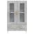 Dulap înalt, gri beton, 69,5x31x115 cm, lemn prelucrat GartenMobel Dekor