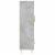 Dulap înalt, gri beton, 69,5x31x115 cm, lemn prelucrat GartenMobel Dekor