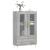 Dulap gri Sonoma 69,5x31x115 cm, lemn prelucrat GartenMobel Dekor