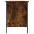 Pantofar, stejar fumuriu, 131x35x50 cm, lemn compozit GartenMobel Dekor