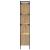 Bibliotecă cu ușă stejar sonoma 44,5x30x154,5 cm lemn compozit GartenMobel Dekor