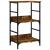 Bibliotecă, stejar fumuriu, 50x33x82 cm, lemn prelucrat GartenMobel Dekor
